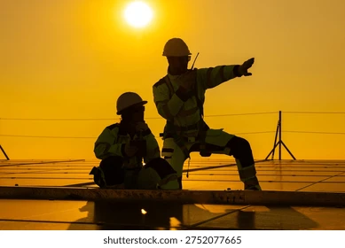 SUNDIOR Solar Business Associates at Sunset
